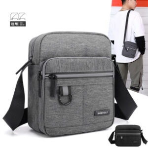 Product Image for 3473 男士商务牛津布单肩包简约休闲大容量斜挎包公文包男高档通勤包包